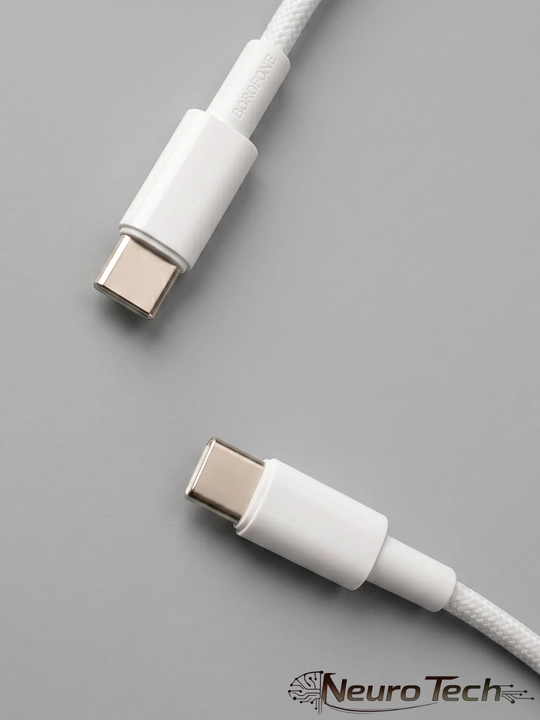 Кабель Type-C to Type-C, 3.1, 60W, для быстрой зарядки и передачи данных