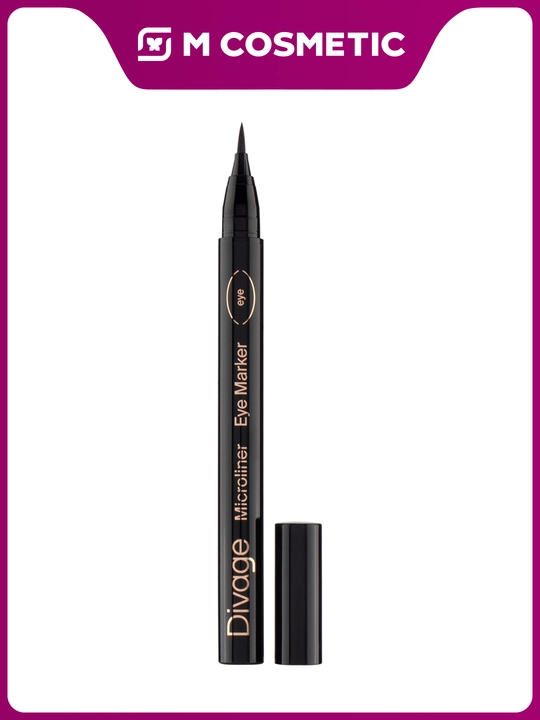 DIVAGE EYELINER PEN Подвод-флом Microliner тон01 чер 4мл - 