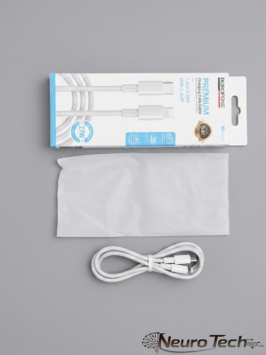 Кабель Type-C to Lighting, 3.1, 27W, для быстрой зарядки и передачи данных