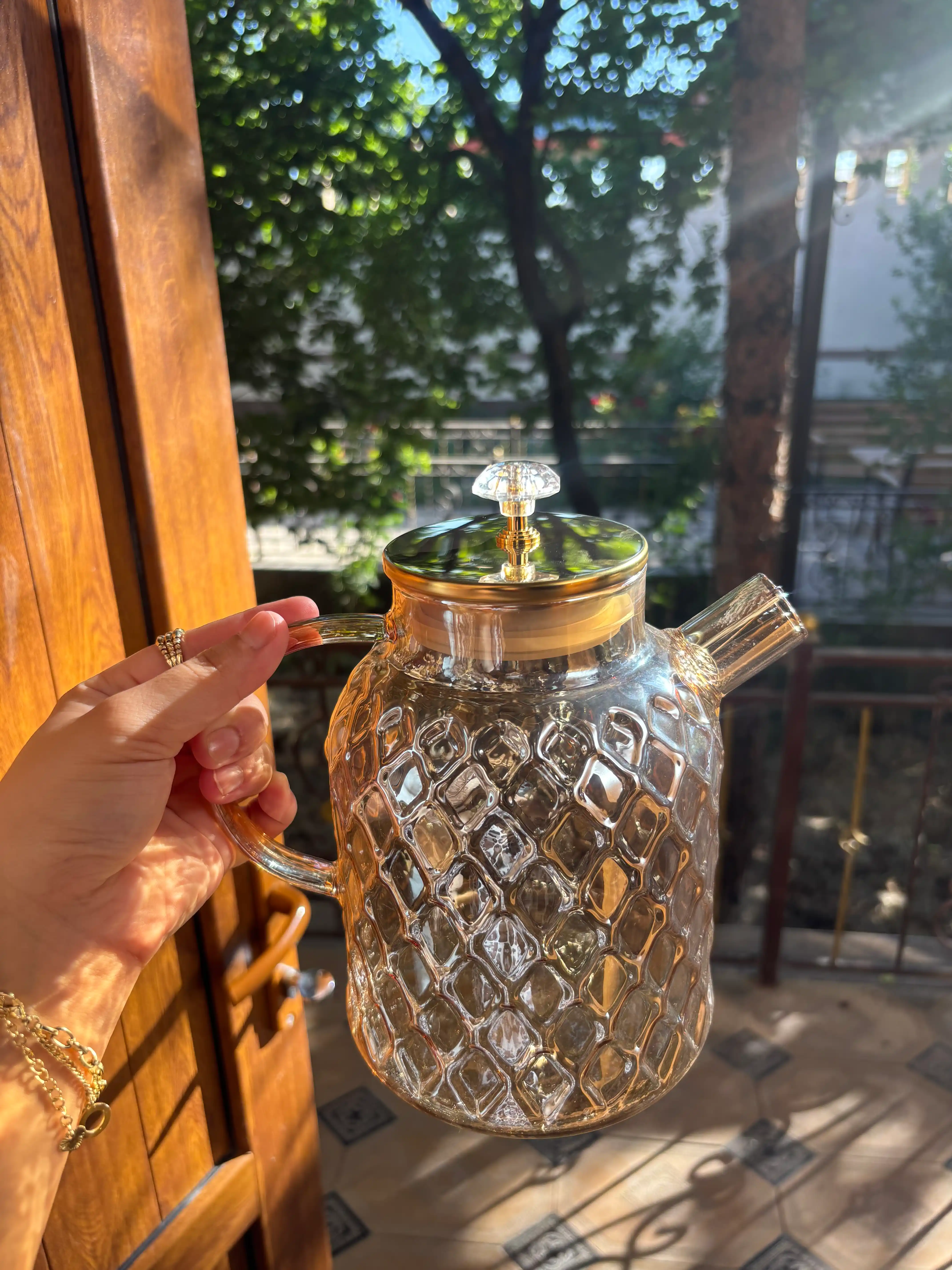 Choynak borosilikatli issiqqa chidamli