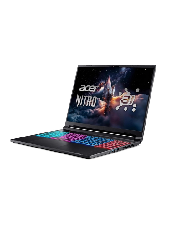 Ноутбук Acer Nitro V 16S, Ryzen 7 260,16.0 FHD IPS 180Hz, RTX 5050/8GB RAM 16GB DDR5/512GB