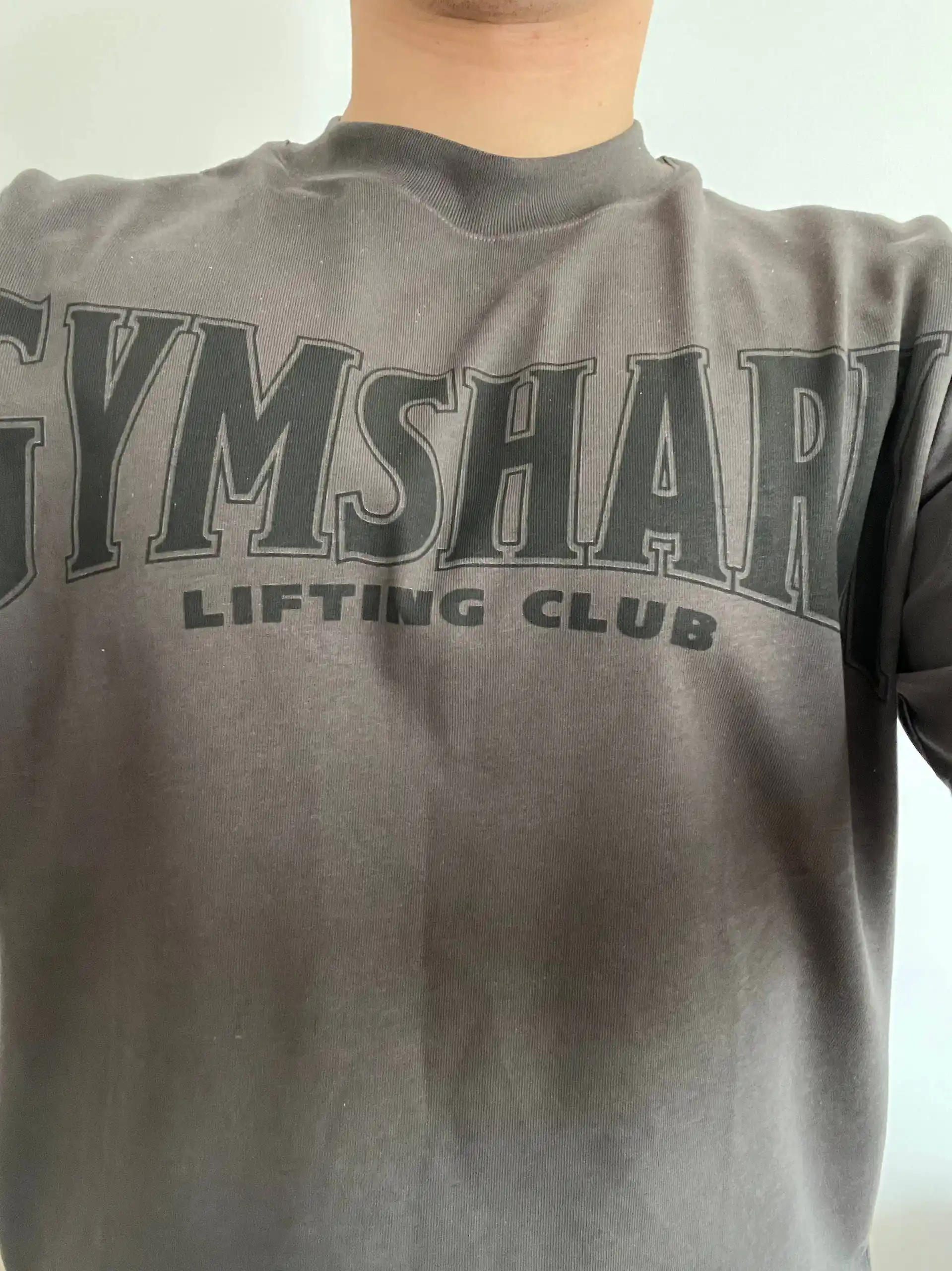 Мужская футболка Gymshark Fitness с принтом