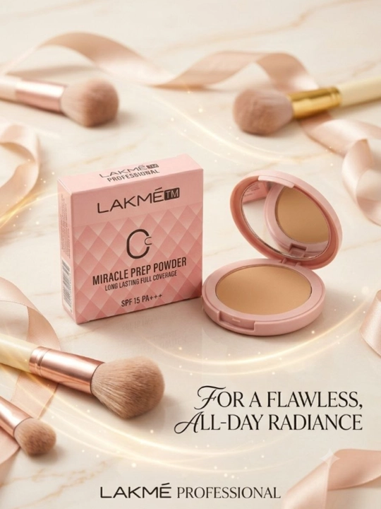 LAKME Miracle Prep yuz pudrasi: kun bo'yi mukammal matlik va quyoshdan ishonchli himoya