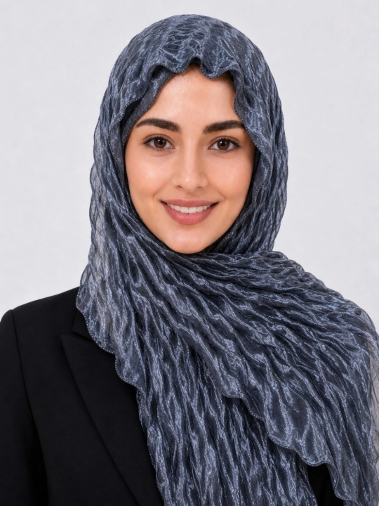 Organza sharf, ayollar ro‘molchasi, hijob