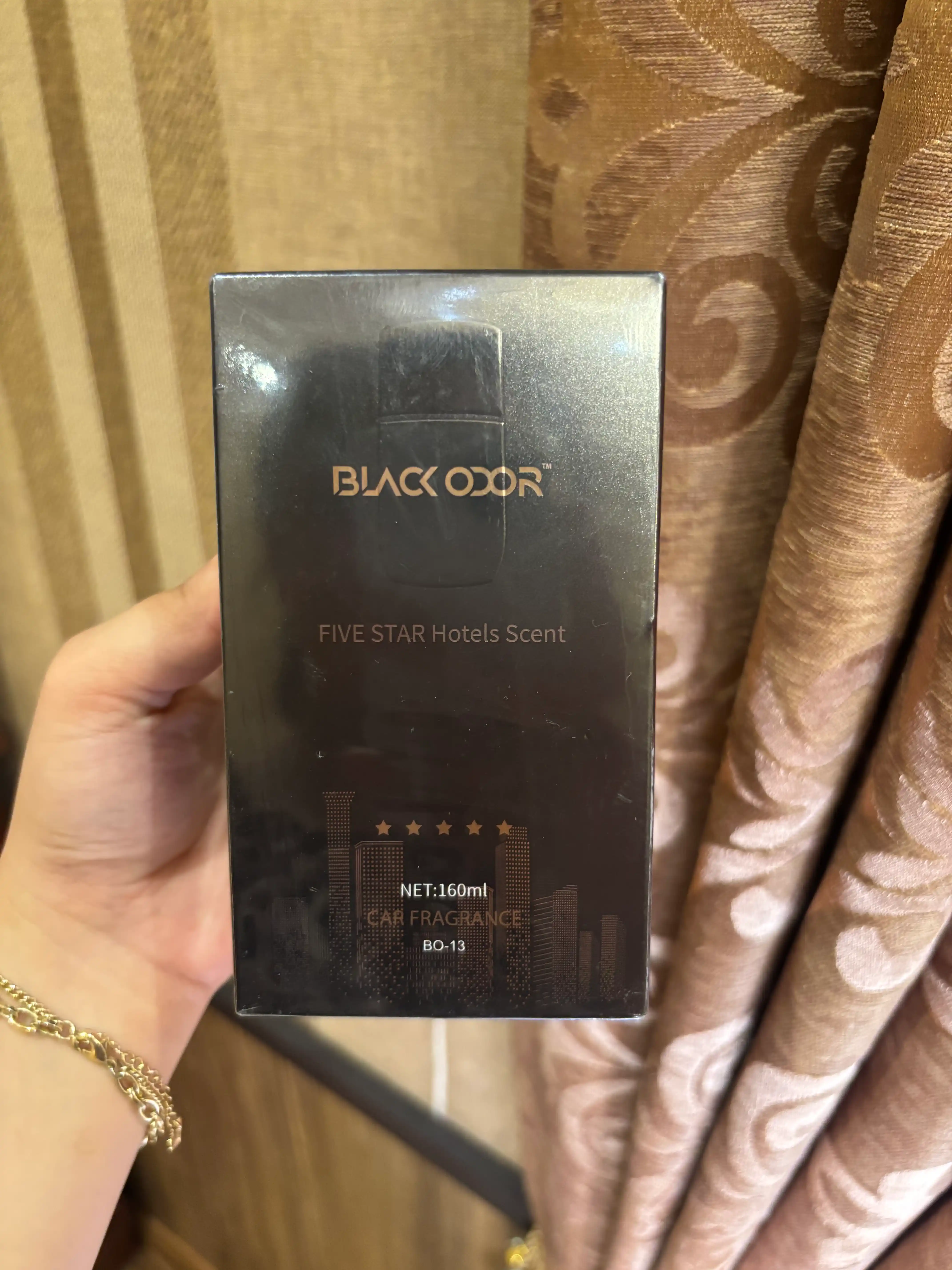 BLACK ODOR — "Аромат пятизвёздочных отелей" автомобильный ароматизатор 160 мл