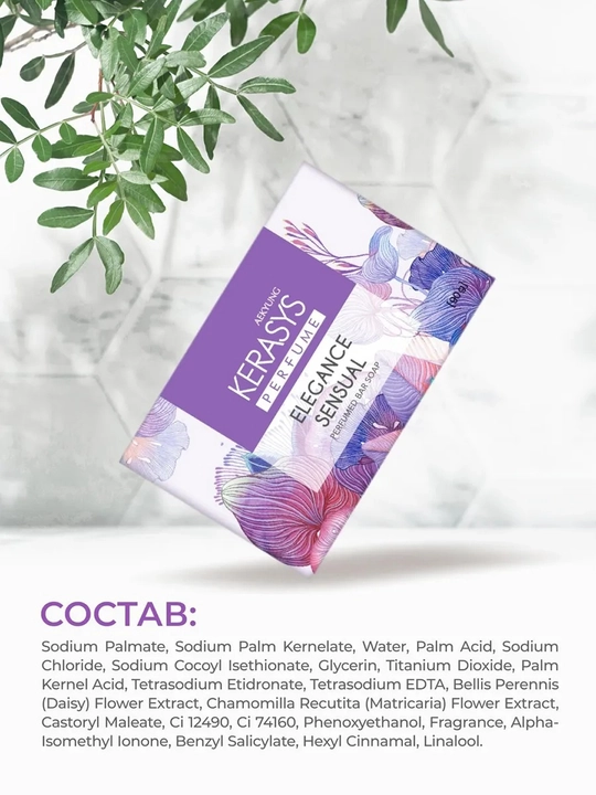 Kerasys Elegance Sensual parfyumlangan namlantiruvchi kosmetik sovun