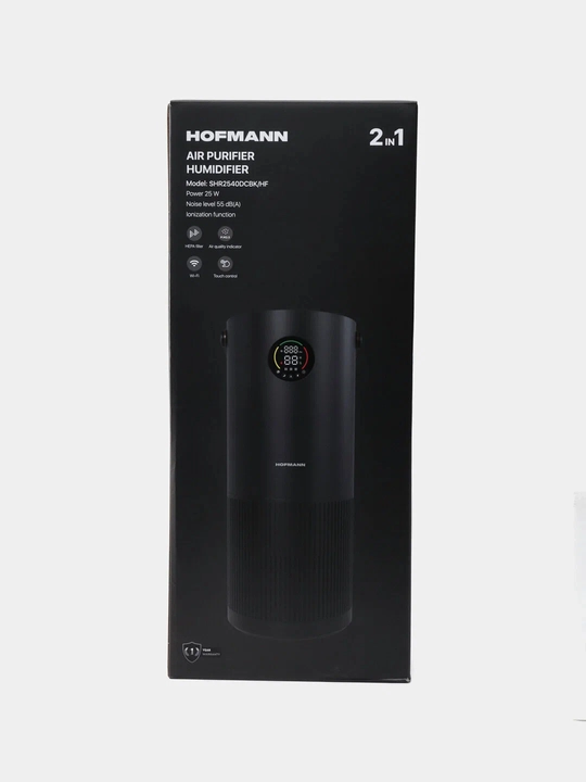 Hofmann 2540 havo tozalagich va namlagich,HEPA-filtr,UV-sterilizatsiya,Wi-Fi boshqaruvi,