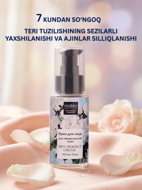 MI&KO kunduzgi va tungi kremi, ajinlarga qarshi, Anti-age, o'ta quruq teri uchun, 30 ml
