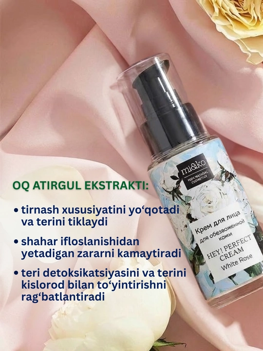 MI&KO kunduzgi va tungi kremi, ajinlarga qarshi, Anti-age, o'ta quruq teri uchun, 30 ml