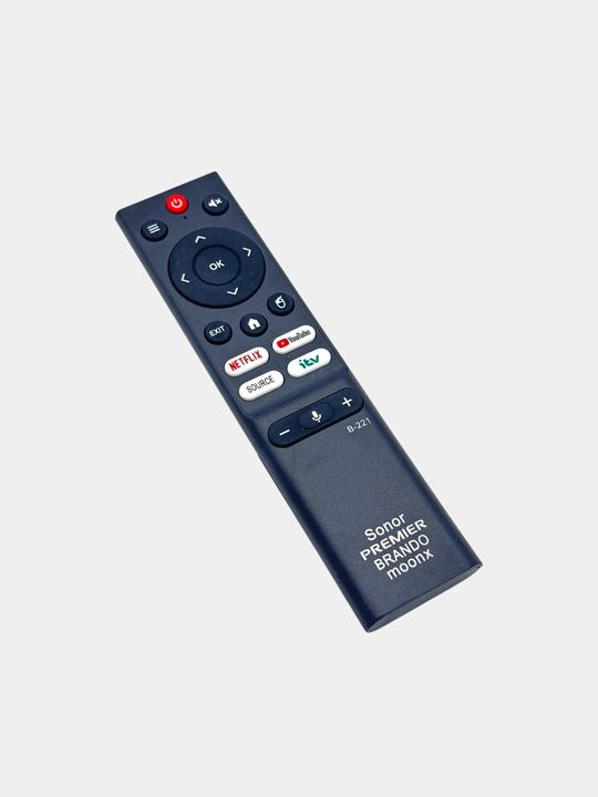 Sonor, Premier, Brando, Moonx smart televizori uchun masofadan boshqarish pulti
