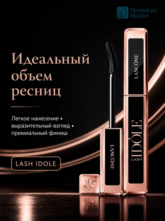 Qora kiprik tushi, hajm beruvchi, uzaytiruvchi va ajratuvchi Lancome Lash Idôle