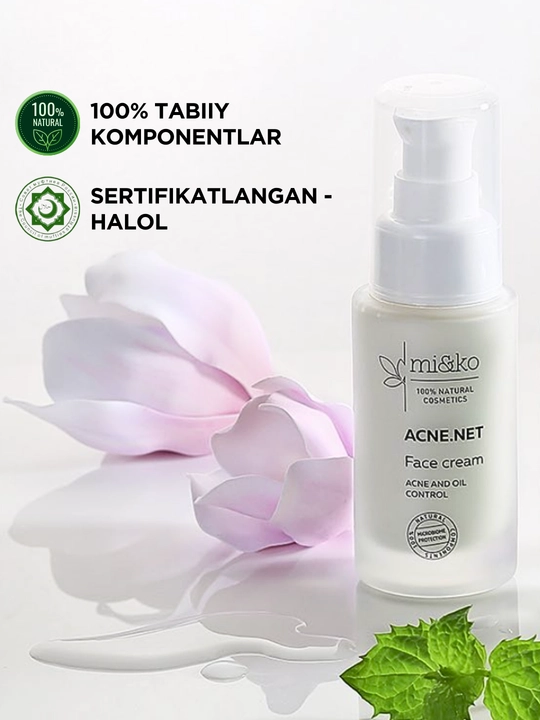 MI&KO Крем против акне для лица ACNE.NET, 30 мл MIKO
