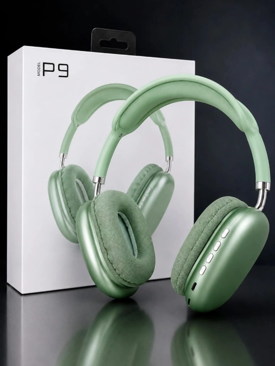 Simsiz Bluetooth quloqchinlar, P9 va Pods Max, simsiz mikrofonli, to'liq o'lchamli - 