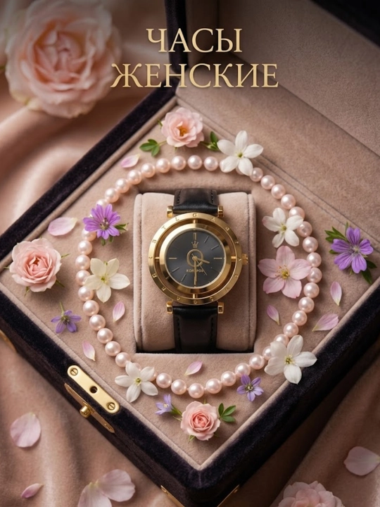 Женские наручные часы с ремешком для повседневного и праздничного стиля