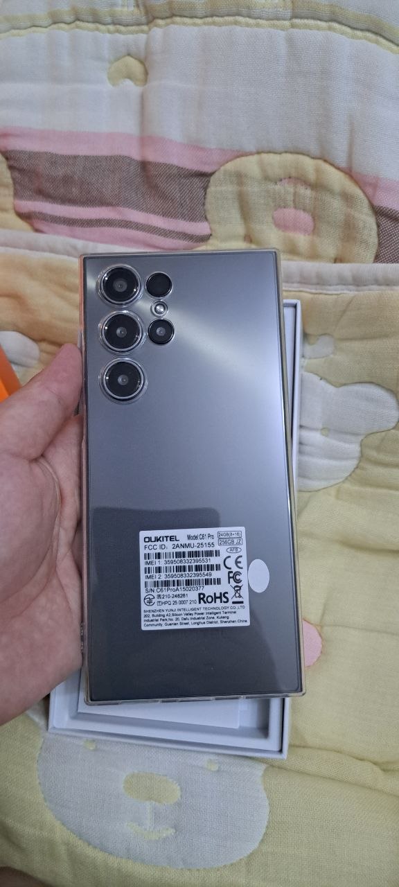 Смартфон Oukitel C61 Pro/ RAM 8GB+16GB/ 256GB