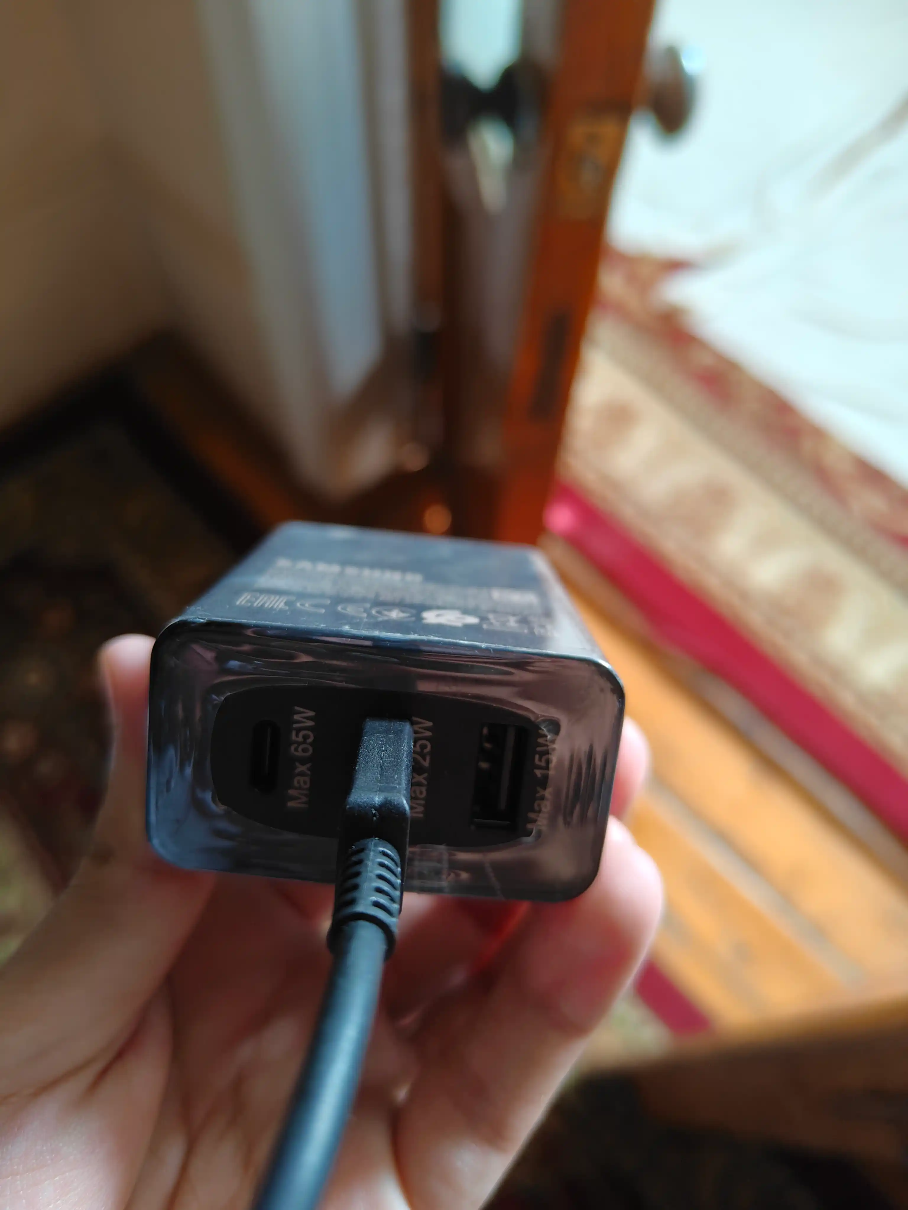 A23 A34 A52 A53 A15 uchun Samsung 65W Type-C tezkor quvvatlash