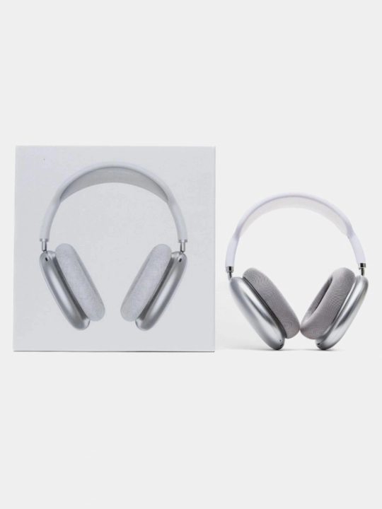 Simsiz Bluetooth quloqchinlar, P9 va Pods Max, simsiz mikrofonli, to'liq o'lchamli