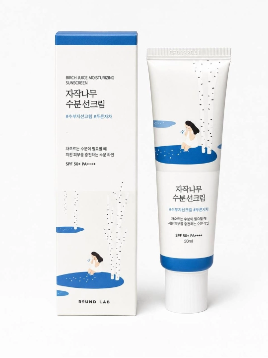 Round Lab Birch Juice namlantiruvchi SPF 50+ kremi (50 ml)  - 