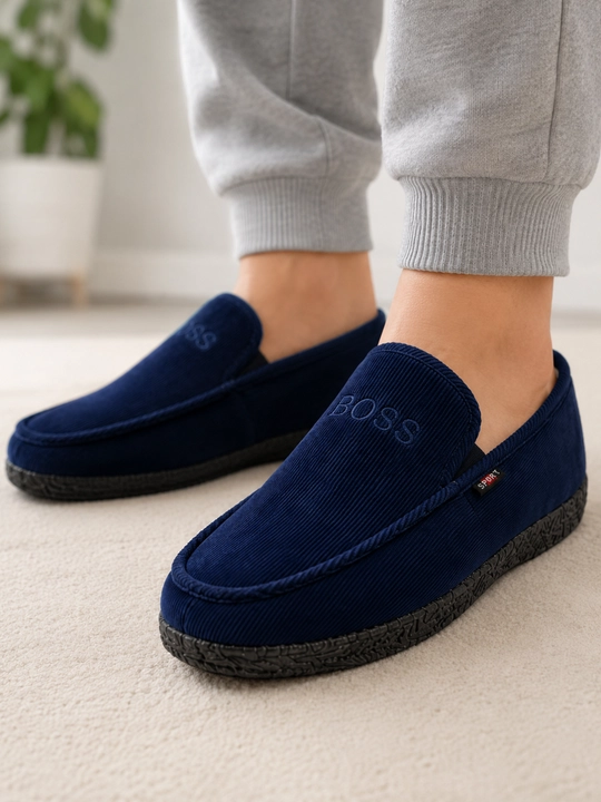 Erkaklar uchun qulay mokasin poyabzal, yengil va kundalik kiyim uchun mos