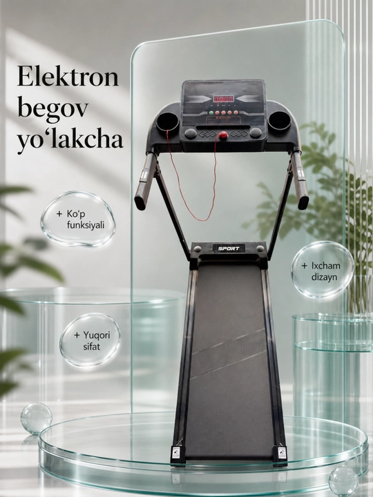 Elektr yugurish yo‘lakchasi, yig‘ma - 