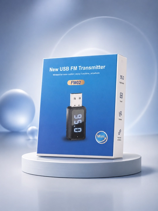 Bluetooth FM Transmitter, avtomobil adapteri, USB FM modulyator, LED displey