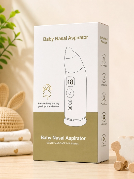 Baby Nasal Aspirator (Chaqaloqlar uchun elektron burun aspiratori) - 