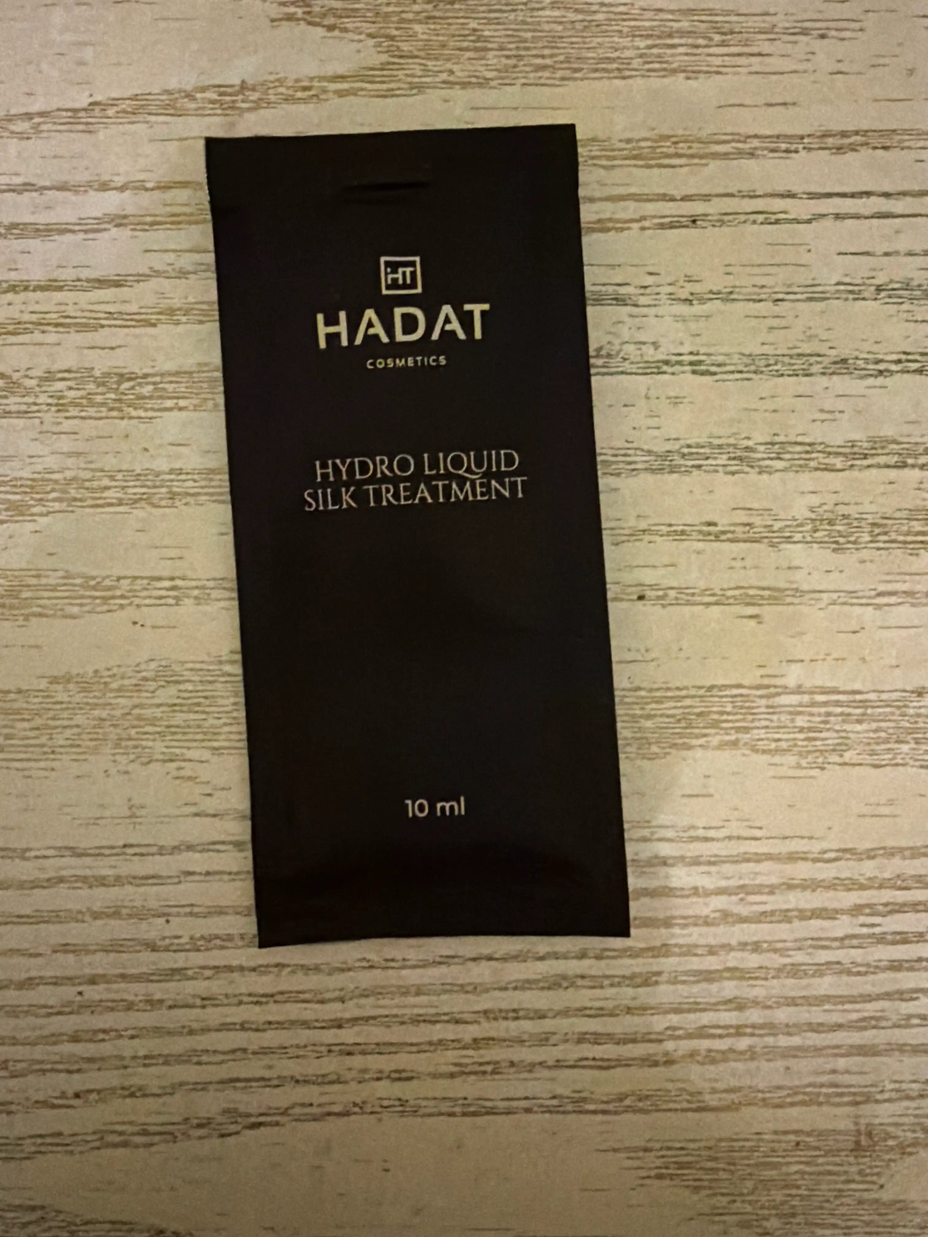HADAT COSMETICS Шампунь для поврежденных волос, профессиональный, Liquid silk