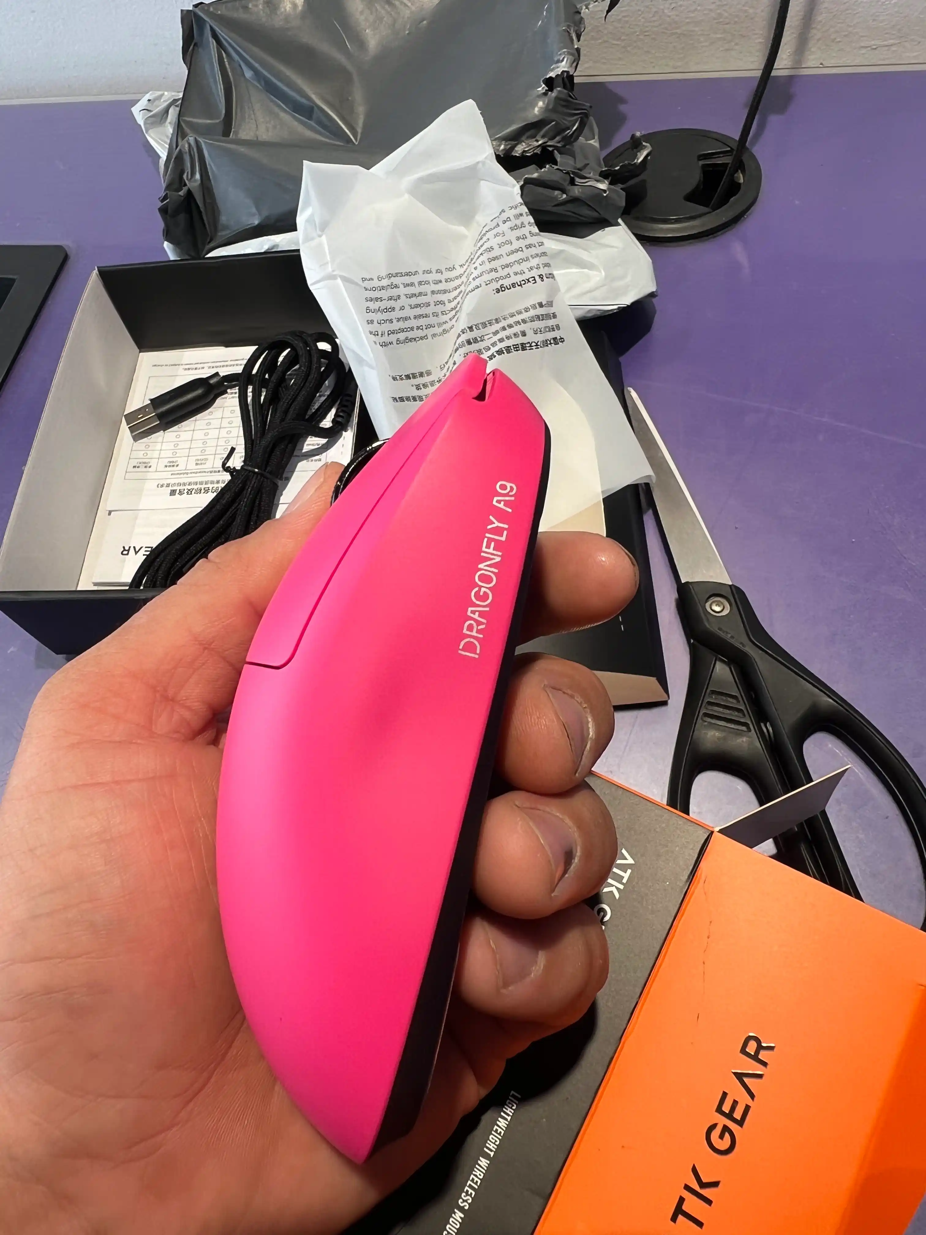 Игровая мышь ATK Dragonfly A9 Plus 2.0