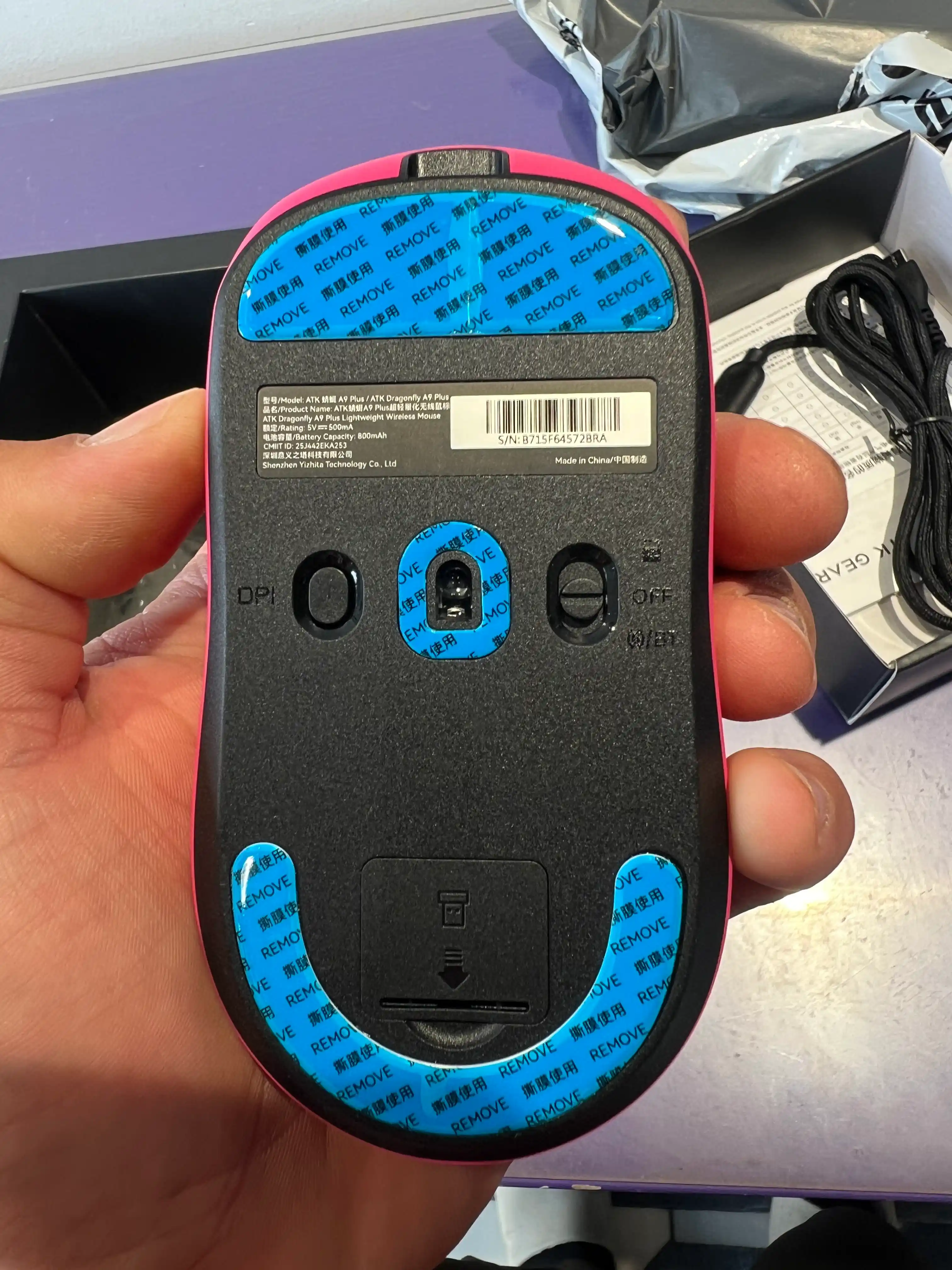 Игровая мышь ATK Dragonfly A9 Plus 2.0
