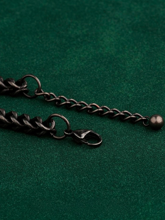 Cuban Link zanglamaydigan po‘latdan erkaklar bilaguzugi