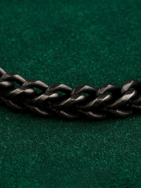 Cuban Link zanglamaydigan po‘latdan erkaklar bilaguzugi