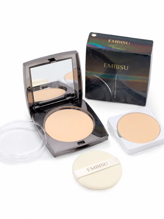 Компактная пудра Embisu Two Way Cake с матовым эффектом и запасным блоком - 