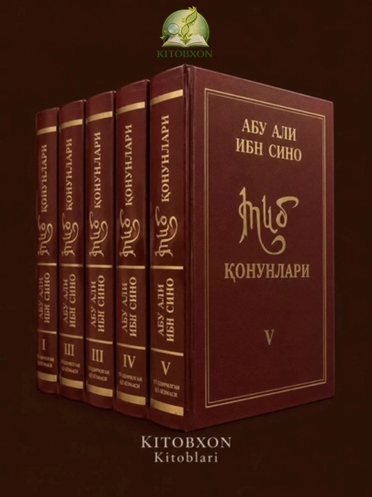 Абу Али Ибн Сино — «Каноны медицины» комплект из 5 книг - 