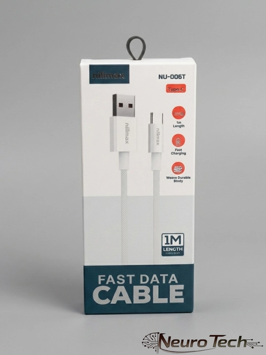 Кабель USB-A на Type-C (60W, 3.0A) для экстремально быстрой зарядки и передачи данных