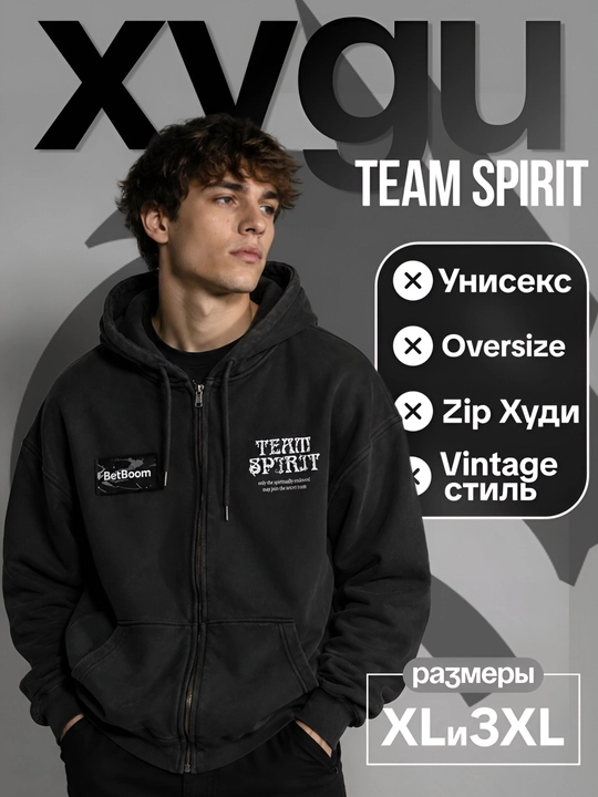 Худи Team Spirit, PRO KIT 25-26 - 