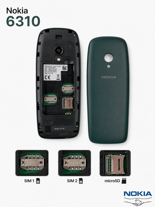 Nokia 6310. klassik dizayn knopkali telefon. nokia telefon. oddiy knopka telefon
