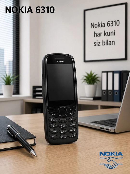 Nokia 6310. klassik dizayn knopkali telefon. nokia telefon. oddiy knopka telefon