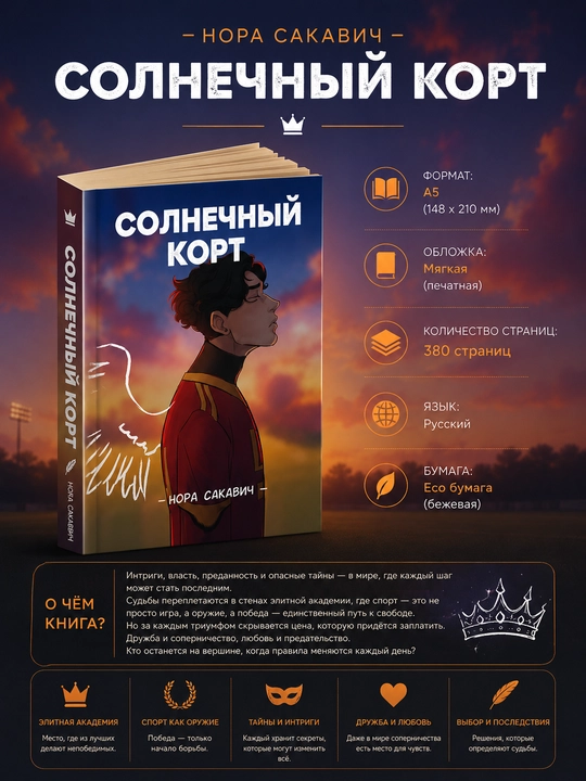 Лисья нора, Король Воронов, Свита Короля, Солнечный корт, Золотой ворон:  Нора Сакавич - 