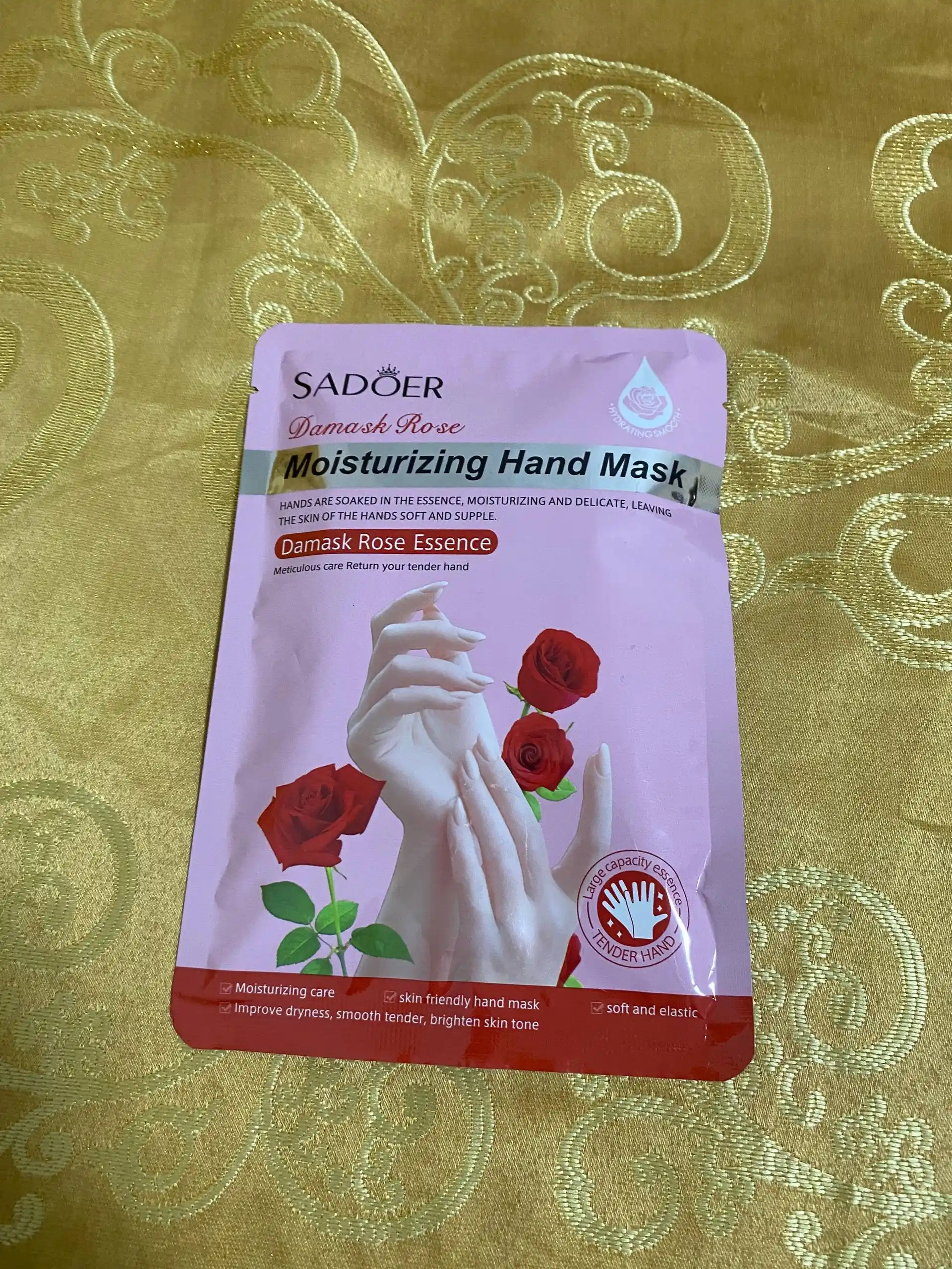 Маска для рук и ног Sadoer с козьем молоком, увлажняющая, отбеливающая, отшелушивающая
