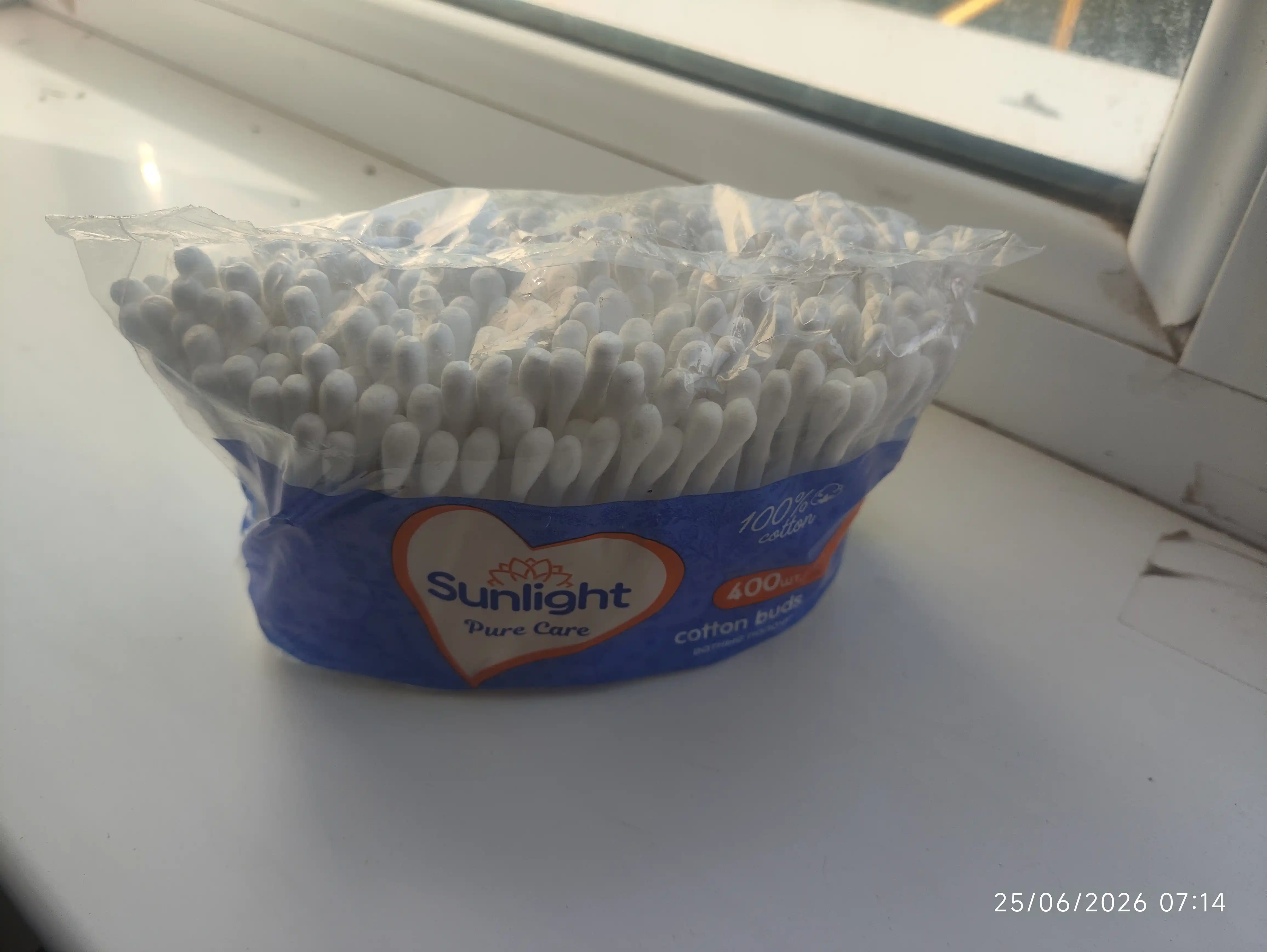 Ватные палочки Sunlight, 400 шт