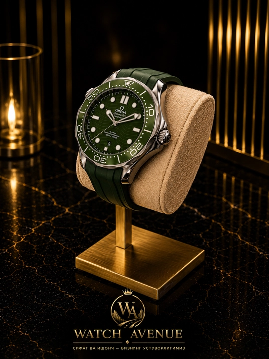Omega Seamaster uslubidagi avtomatik mexanizmli erkaklar soati