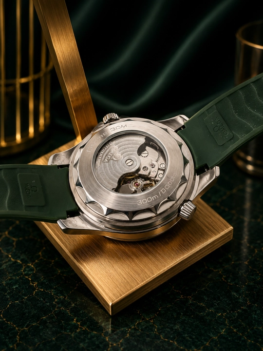 Omega Seamaster uslubidagi avtomatik mexanizmli erkaklar soati