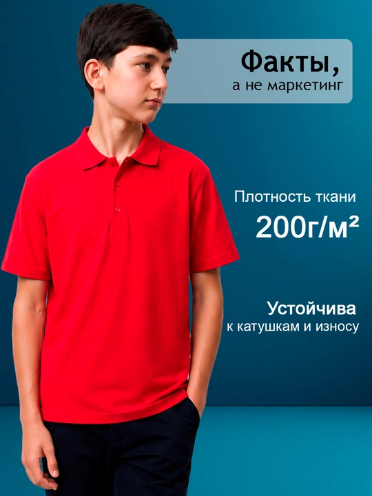VERTEX LION Мужская футболка поло, финка 100% хлопок