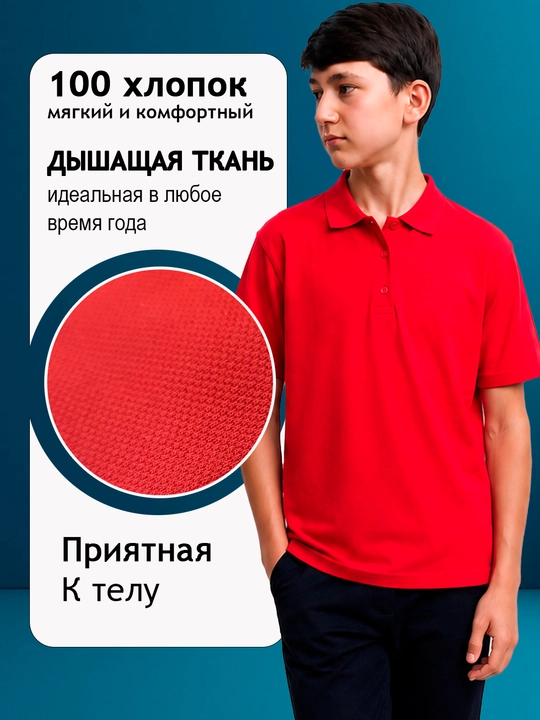 VERTEX LION Мужская футболка поло, финка 100% хлопок