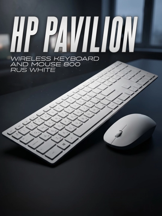 Simsiz klaviatura va sichqoncha HP Pavilion Wireless Keyboard and Mouse 800 - 