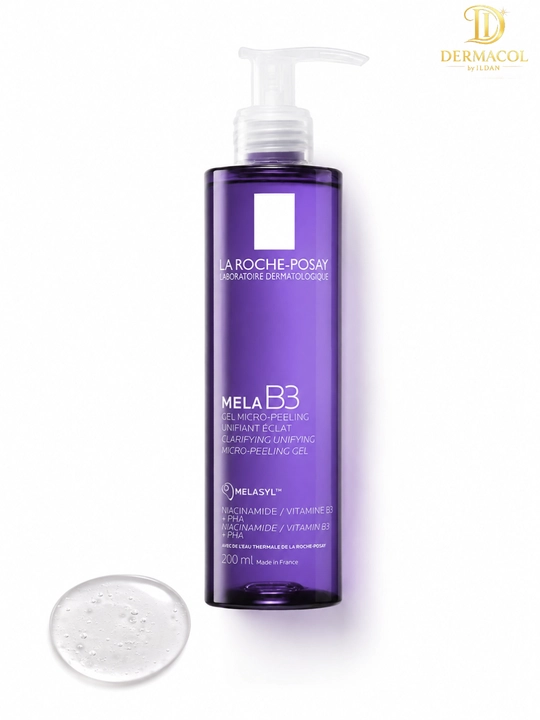 Yuz uchun yengil tozalovchi ko‘pik gel mela b3 laroche 200 ml