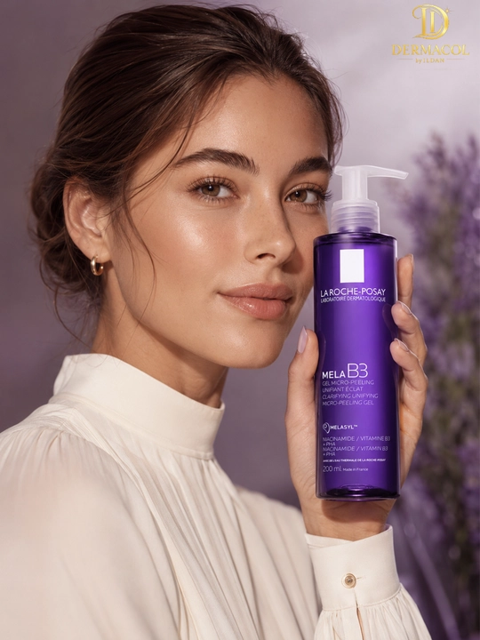Yuz uchun yengil tozalovchi ko‘pik gel mela b3 laroche 200 ml - 