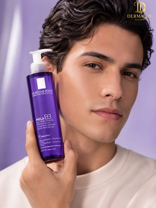 Yuz uchun yengil tozalovchi ko‘pik gel mela b3 laroche 200 ml