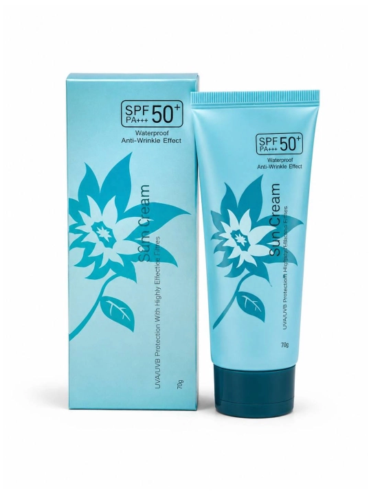 Quyoshdan kuchli himoya va chiroyli teri. SPF 50+ Sun Cream - 