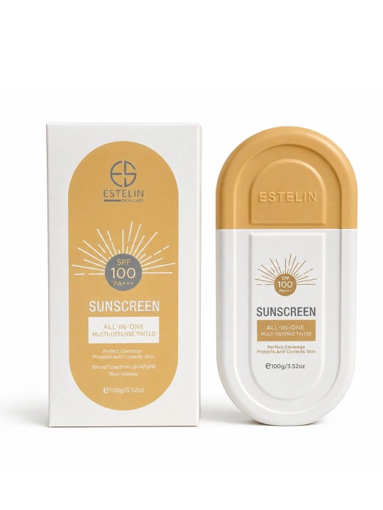 Estelin Tinted tonal effektli SPF 100 kremi (100 g)  - 